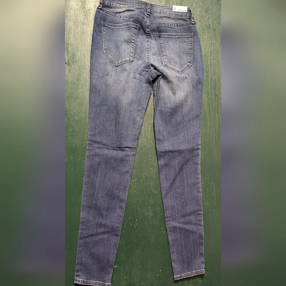 Women's Skinny Jeans Indigo Clash Size 27 Blue Jeans - Picture 2 of 7